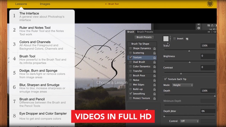 Course for Adobe PHOTOSHOP CC screenshot-3