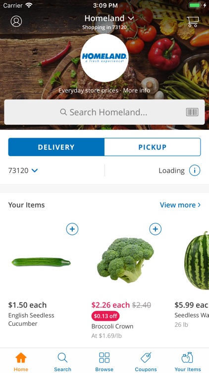 Homeland Grocery Delivery