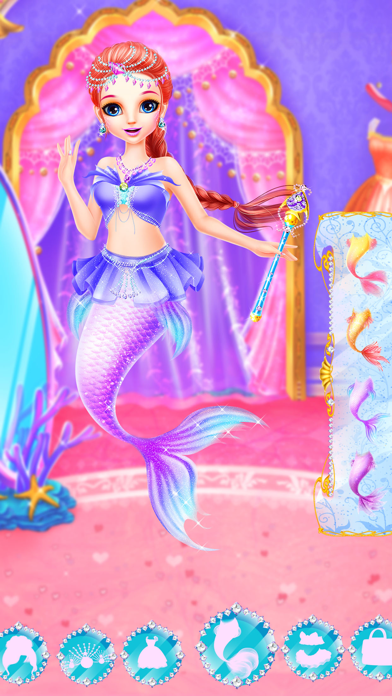Mermaid Fashion Makeup-Girl Screenshot