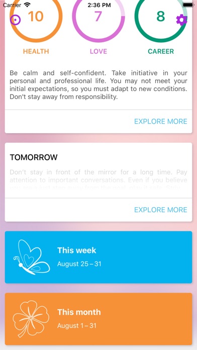 Horoscope Pro 2024 Screenshot