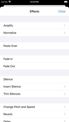 TwistedWave Audio Editor screenshot 2