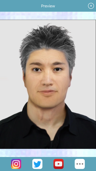 HourFace: 3D Aging Photoのおすすめ画像6