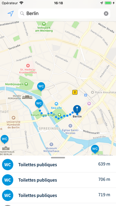 Screenshot #1 pour Toilettes Berlin