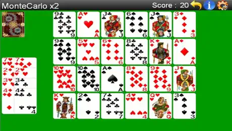Monte Carlo Solitaire -- Lite