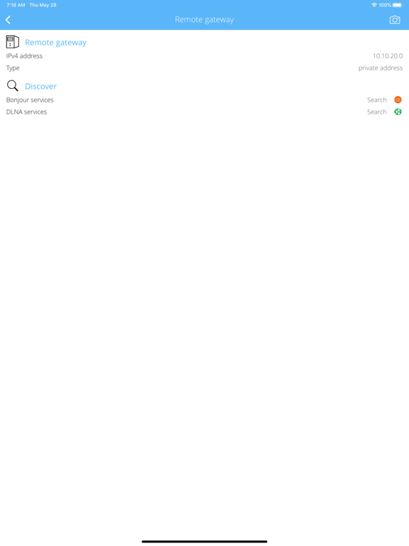 VPN Info iPad screenshot