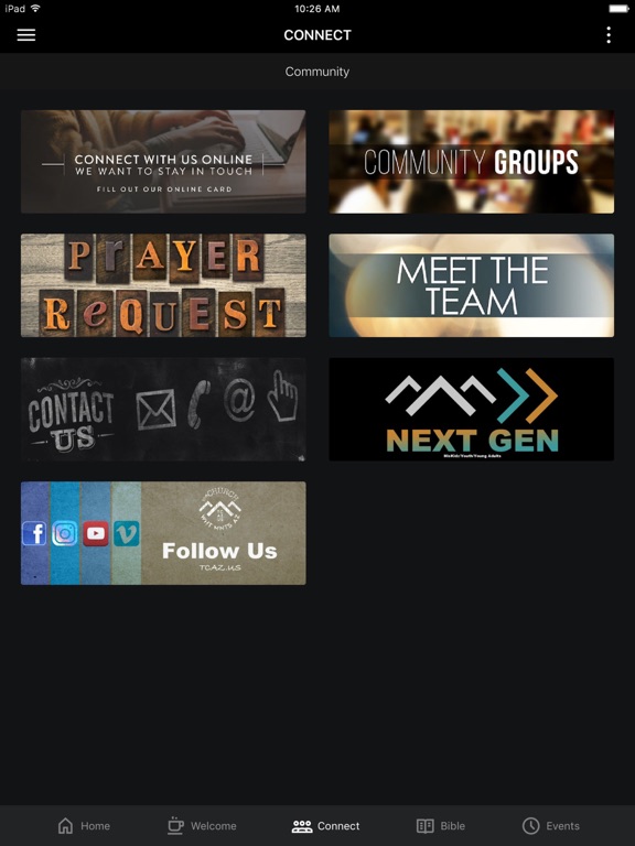 theCHURCH of Arizona iPad screenshot 3 - Lifestyle app