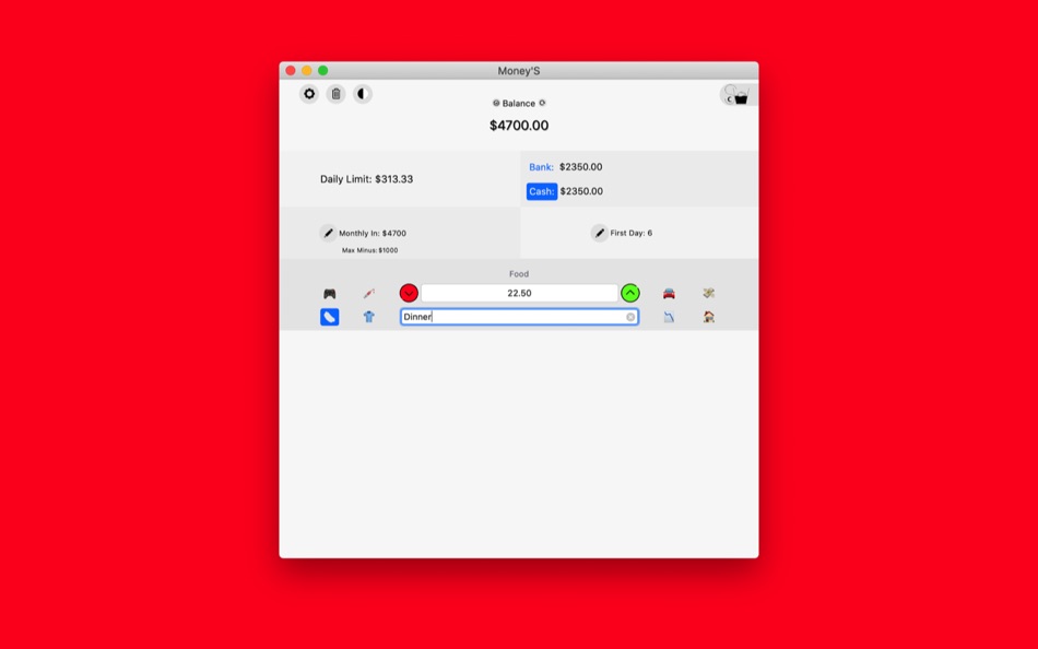 #4. Money'S (macOS) 由: Enes Akkus
