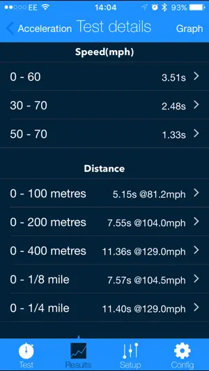 VBOX Sport Performance Test screenshot 2
