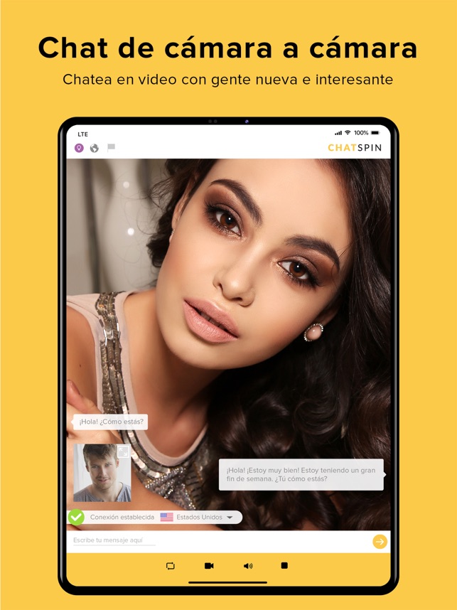 Chatspin - Random Video Chat en App Store