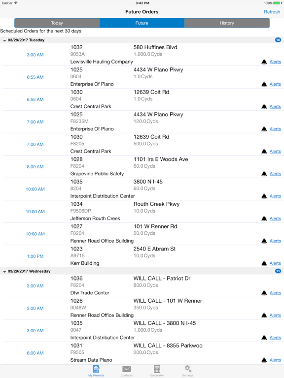 ReadyTrac iPad screenshot 2 - Business app