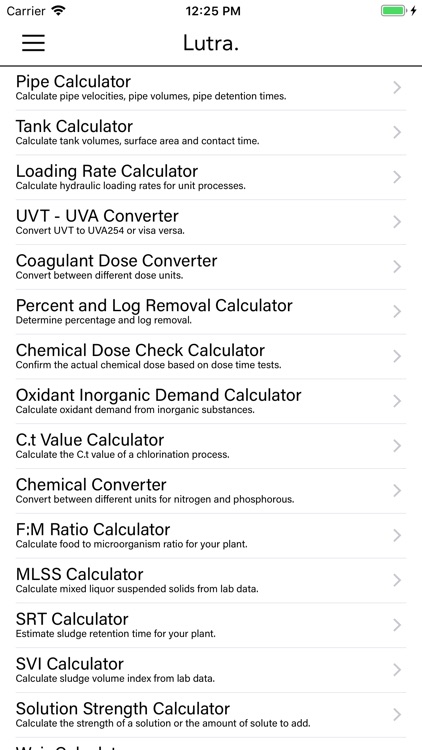 Lutra – Water Treatment App