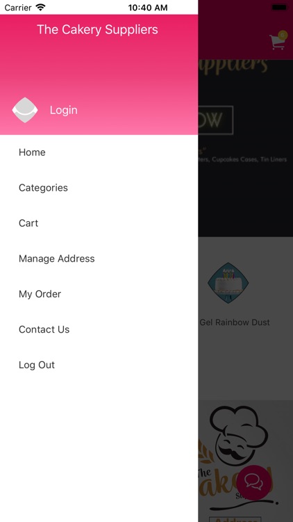 The Cakery Suppliers