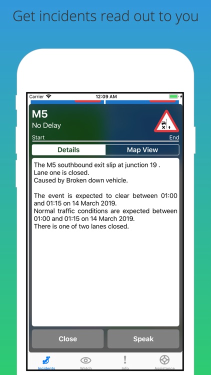 Traffic Stat Road Info Alerts
