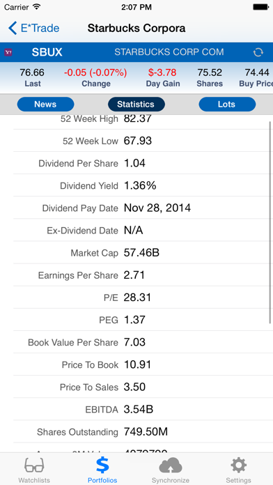 Screenshot #3 pour StockMarketEye