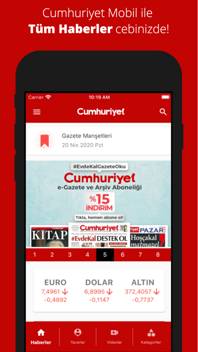 Screenshot #1 pour Cumhuriyet