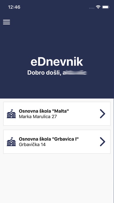 eDnevnik - Mobilna aplikacija screenshot 2
