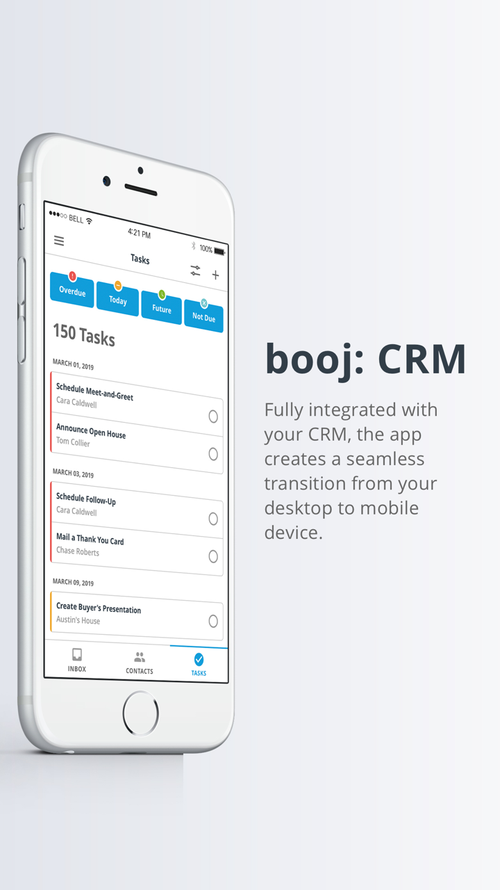 booj CRM screenshot 2