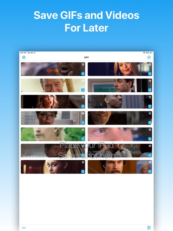 Screenshot #4 pour GIFF: Download GIF/Videos