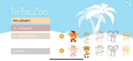 Game screenshot TicTacZoo: tic tac toe game apk