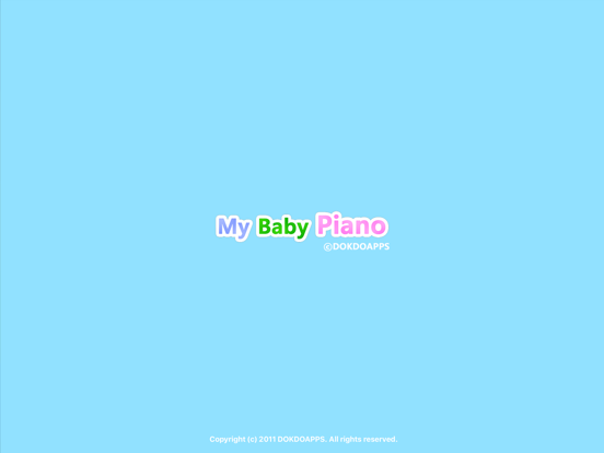 My baby piano iPad app afbeelding 3
