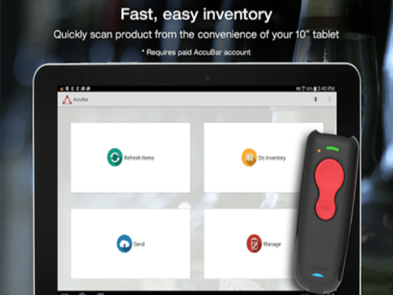 AccuBar iPad screenshot 1 - Business app