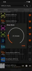 MRG.fm Radio App screenshot #8 for iPhone
