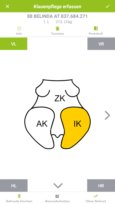 Screenshot #3 pour Klauenprofi
