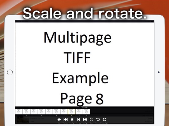 Multi-page Image Viewer iPad screenshot 5 - Productivity app