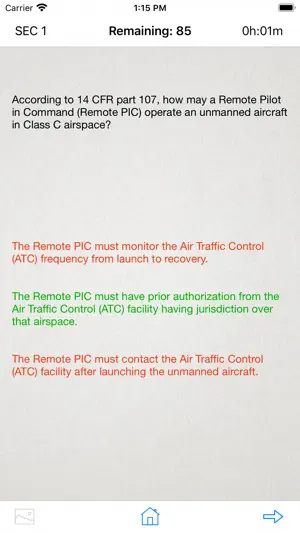 Remote Pilot Knowledge Test screenshot 4