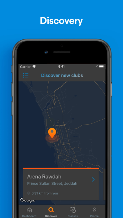 Arena Fitness Innovation Screenshot