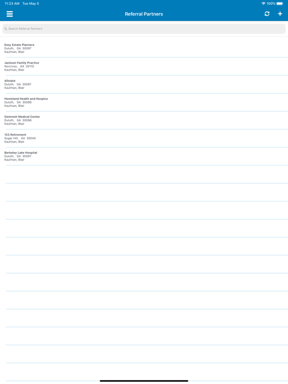 Continuum CRM iPad screenshot 4 - Business app
