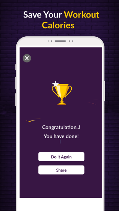 Gym workout - Gym trainer iPhone screenshot 7 - Health & Fitness app