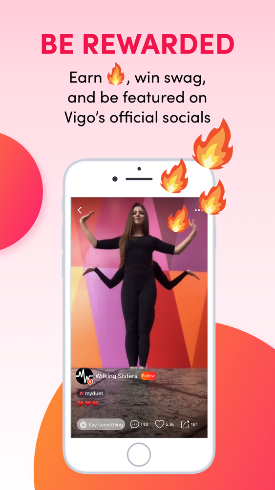 Vigo Video - Funny Short Video App for iPhone - Free Download Vigo Video -  Funny Short Video for iPad & iPhone at AppPure