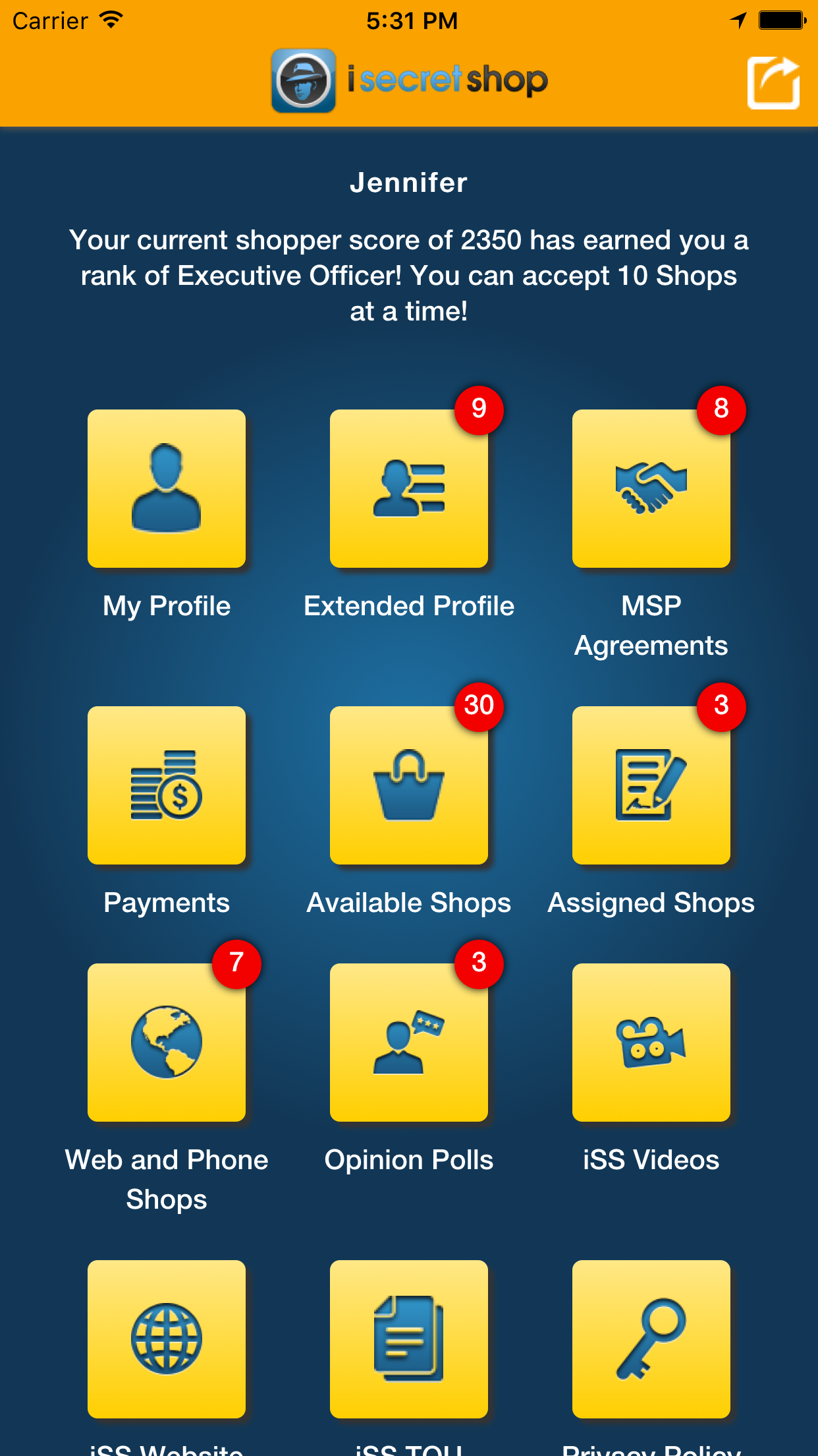 iSecretShop - Mystery Shopping screenshot 2