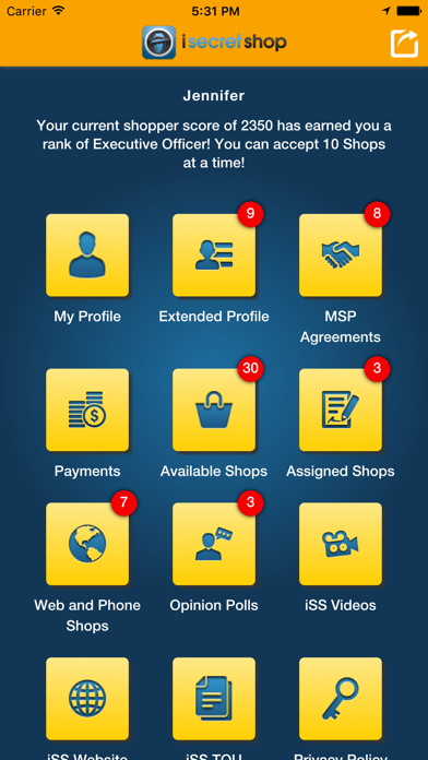 iSecretShop - Mystery Shopping Screenshot
