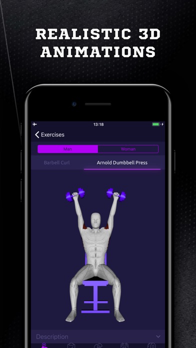 Gym: 3D Workout Routine screenshot 2