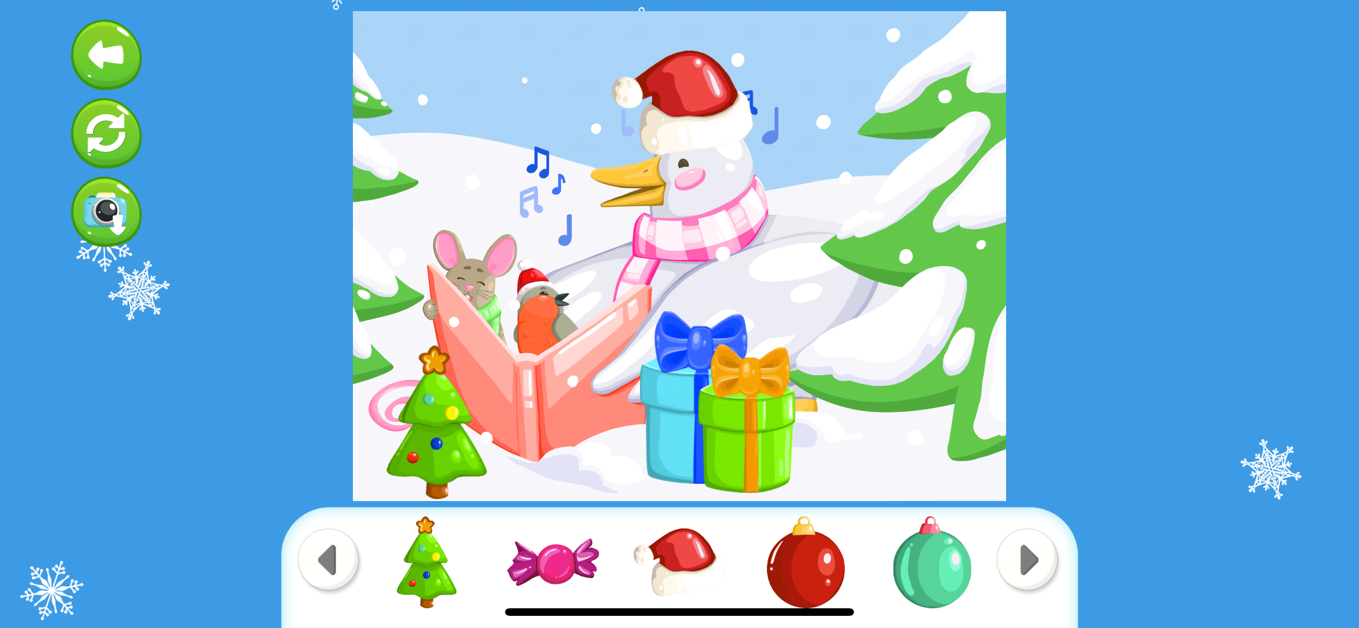 Kids Christmas Colouring Pages