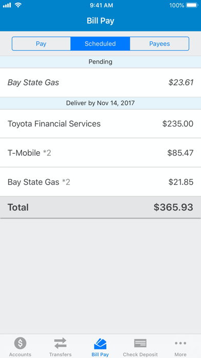 PNWFCU Screenshot