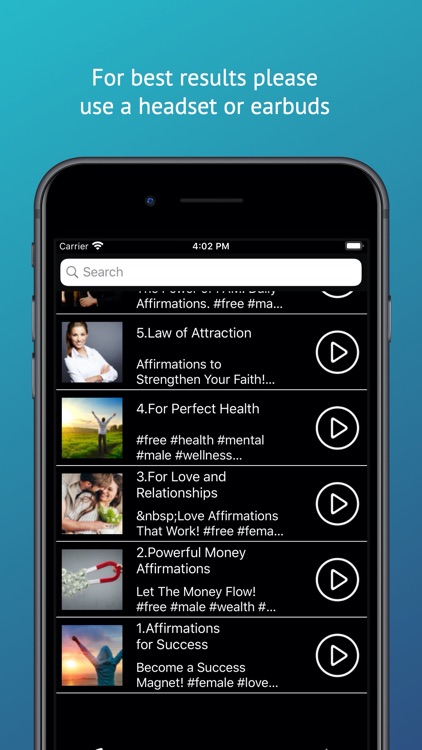 Affirmations Positive Thought screenshot-3