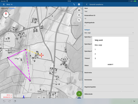 Screenshot #6 pour Feltregistrering