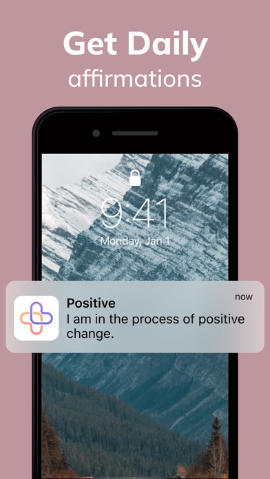 Positive Affirmations, Mantra Screenshot
