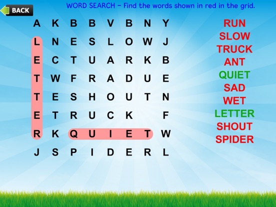 Read Sentences & Comprehension iPad screenshot