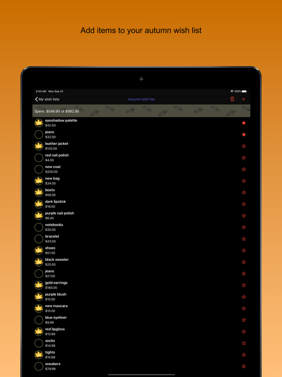 Screenshot #5 pour Beauty lists for book lovers