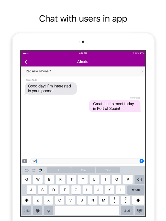 Pin.tt iPad screenshot 4 - Shopping app
