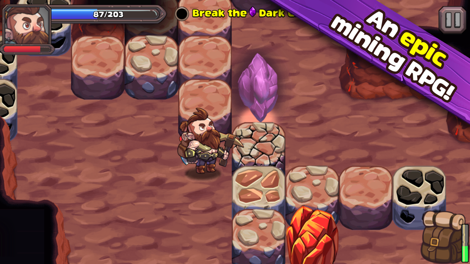 #1. Mine Quest 2: Idle Mining RPG (iOS) 由: TPG TECNOLOGIA DA INFORMACAO LTDA