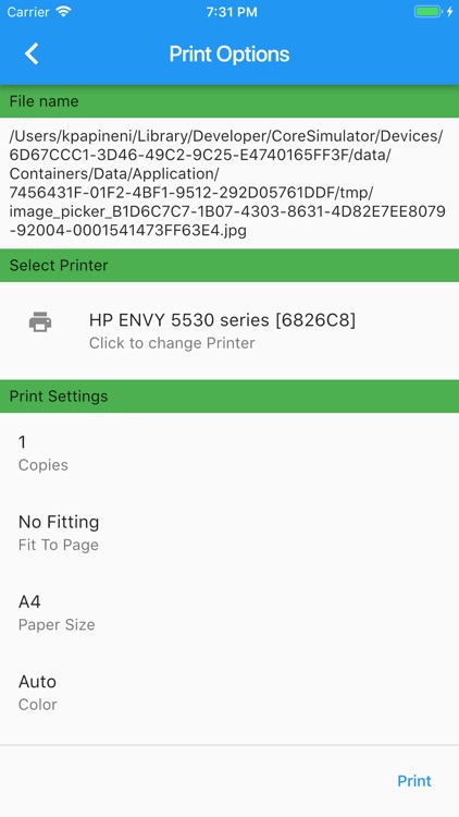 Cloud Ready printer screenshot-5