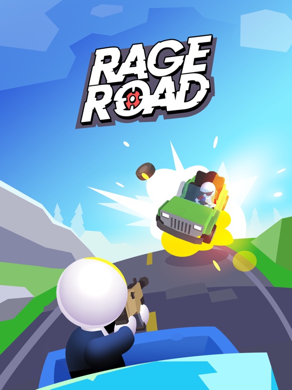 Rage Road - Car Shooting screenshot 10