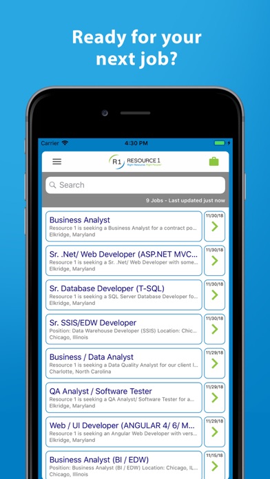 Resource 1 IT Jobs Screenshot