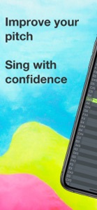 OnPitch - Vocal Pitch Monitor screenshot #1 for iPhone