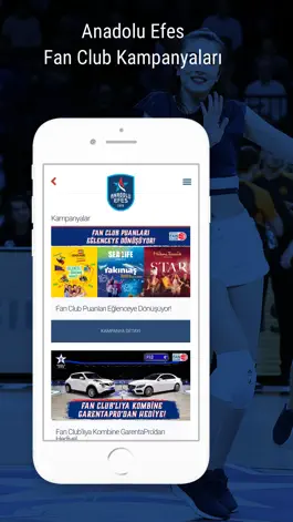 Game screenshot Anadolu Efes Spor Kulübü apk